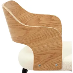 Fauteuil assise bouclette Loki