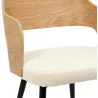 Fauteuil assise bouclette Loki