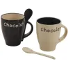 Mug à chocolat en grès (Lot de 6)
