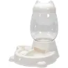 Distributeur d'eau et croquettes pour animaux