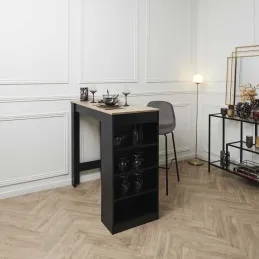 Chaise de bar en velours cotelé Giulia