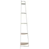 Etagère d'angle 5 niveaux en bois et métal