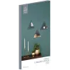 Miroir suspendu Triangle noir Louxor (Lot de 3)