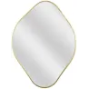 Miroir contour doré Losange Come