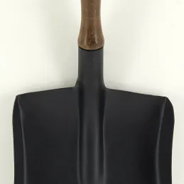 Pelle à cendres en métal et bois