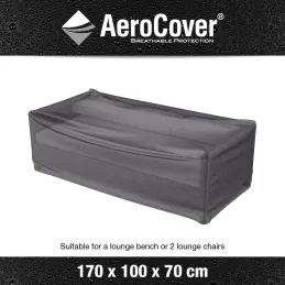 Housse de protection respirante pour banc de jardin