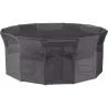 Housse de protection respirante pour table de jardin