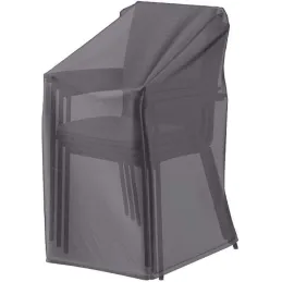 Housse de protection respirante pour pile de chaises de jardin