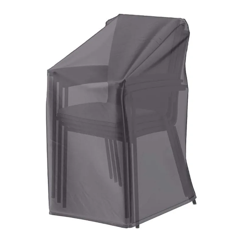 Housse de protection respirante pour pile de chaises de jardin