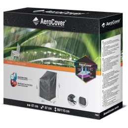Housse de protection respirante pour pile de chaises de jardin