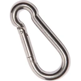 Mousqueton en inox  pour voile d'ombrage