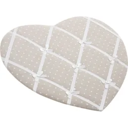 Cadre photo pêle-mêle en tissu Coeur