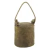 Cale-porte en nubuck et corde