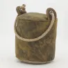 Cale-porte en nubuck et corde