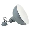 Lampe suspension vintage en métal laqué diamètre 38cm
