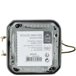 Bougie parfumée pot à clip apothicaire 9 x 6 x 11 cm (Lot de 2)