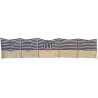 Pare-vent tissu 100% coton 5 x 0.9 m