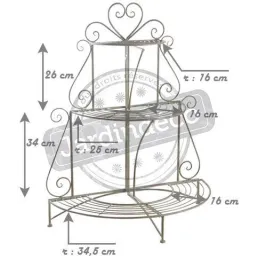 Etagère à plantes pliante