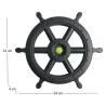 Volant en plastique bateau pirate XXL