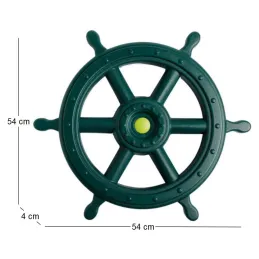 Volant en plastique bateau pirate XXL