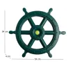 Volant en plastique bateau pirate XXL