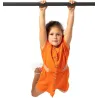 Barre gymnastique thermolaqué avec fixations