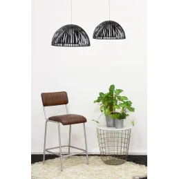 Abat-jour en bambou (Lot de 2)