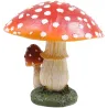 Champignon dans l'herbe en résine