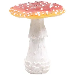 Champignon amanite tue-mouche en résine Forest