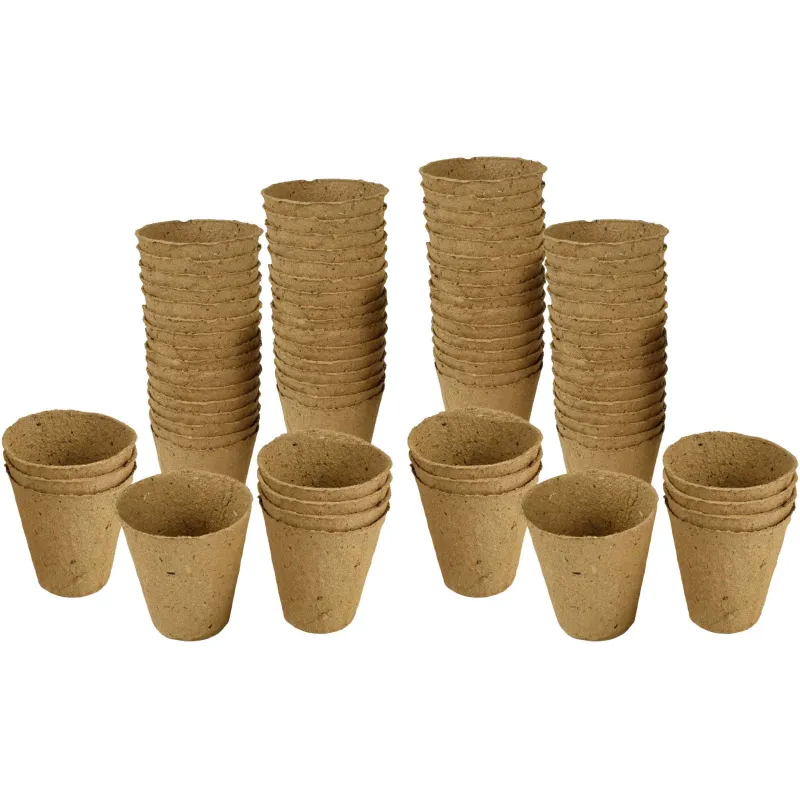 Pots de plantation bio sans tourbe