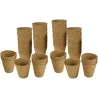 Pots de plantation bio sans tourbe