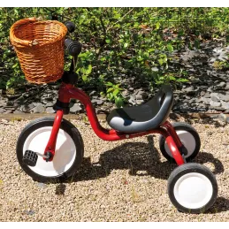 Panier à vélo enfant en osier