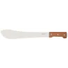 Machette en acier carbone et bois