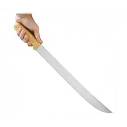 Machette en acier carbone et bois