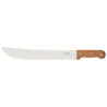 Machette en acier carbone et bois