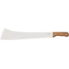 Machette en acier carbone et bois