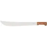 Machette en acier carbone et bois