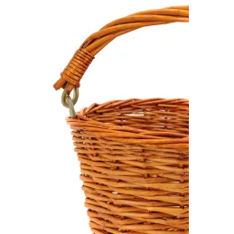 Panier à vélo enfant en osier