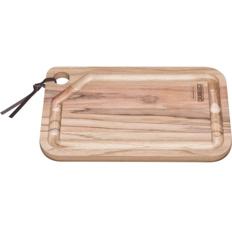 Planche à découper en teck Kitchen 33 x 20 x 1.8 cm