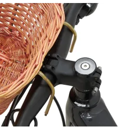Panier à vélo enfant en osier