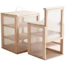Garde-manger - Fromagers en bois (lot de 2)