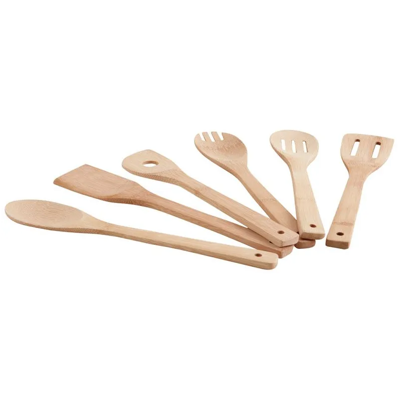 Couverts de service en bambou (lot de 6)
