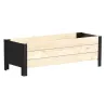 Jardinière en bois et métal Modern