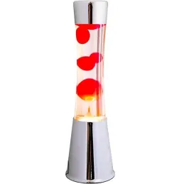 Lampe à poser en métal et verre Lave
