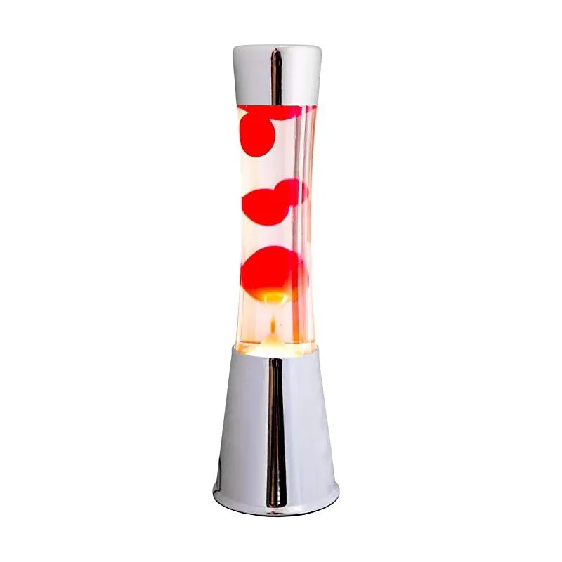 Lampe à poser en métal et verre Lave