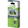 Moustiquaire fenêtre blanc 28g/m² bande auto-agrippante 9,5 mm (Lot de 2)