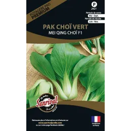 Graines potagères premium pak choï