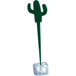 Moule à glaçons avec 4 agitateurs cactus (Lot de 3)