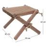 Repose pieds table basse Lilly