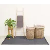 Panier à linge en poelet gris (Lot de 2)